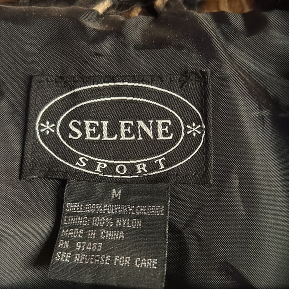 Selene Sport Tan and Black Women’s Jacket - Picture 5 of 6